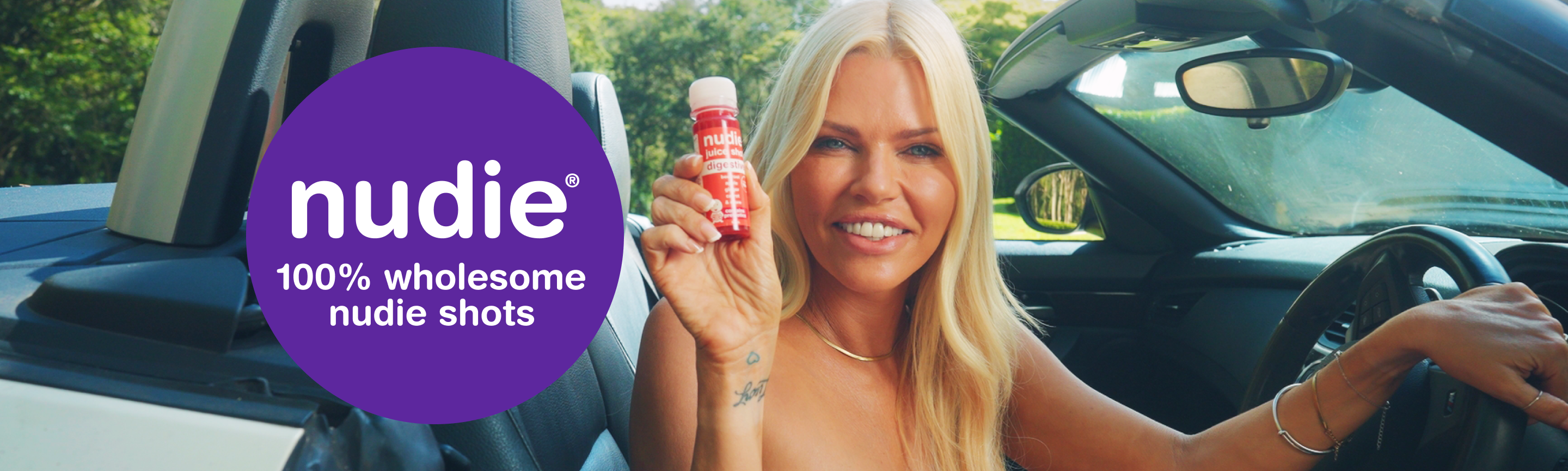 Alt text sophie monk for nudie juice