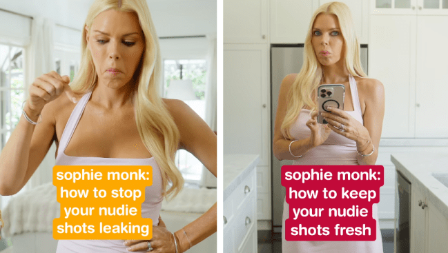 sophie monk how to keep nudies fresh
